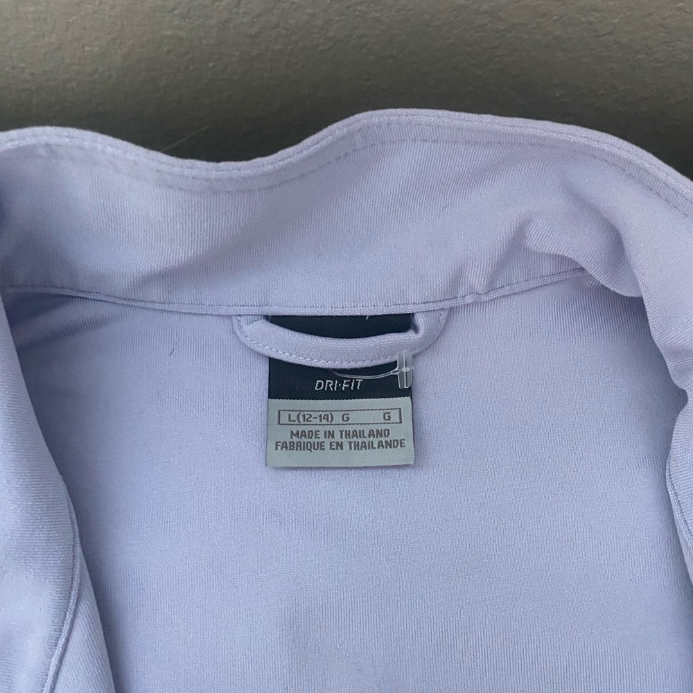 Nike Light Purple Dri-FIT Crop Top